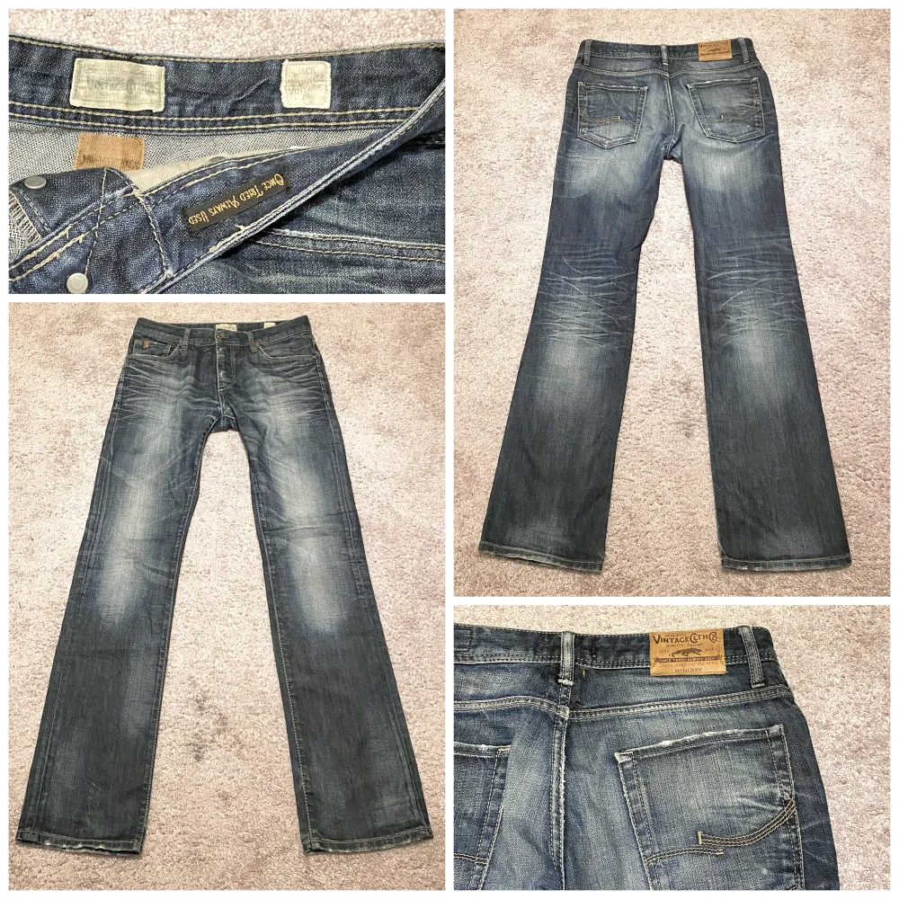 midja: 80 innerben: 85 💕 vintage low/midwaist jeans från Jack & Jones 🌟 jag är 171cm <3 läs POLICY & FRAKT (under gillade inlägg) innan du skriver <3 använd gärna ”köp nu” <3 . Jeans & Byxor.