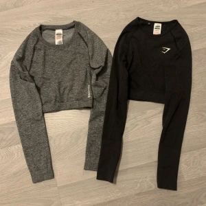 Gymshark toppar - Två Gymshark toppar som båda är i nyskick och säljes för 300kr/styck!