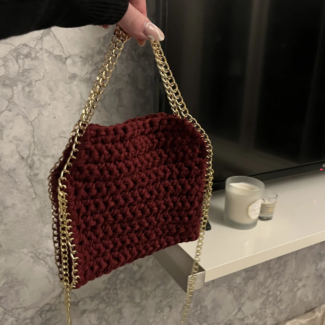  Virkad väska - 90