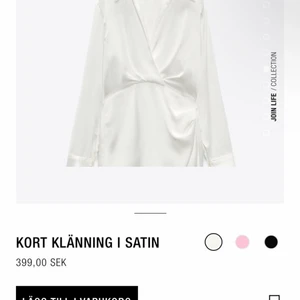 Satin klänning  - Satin klänning från Zara 