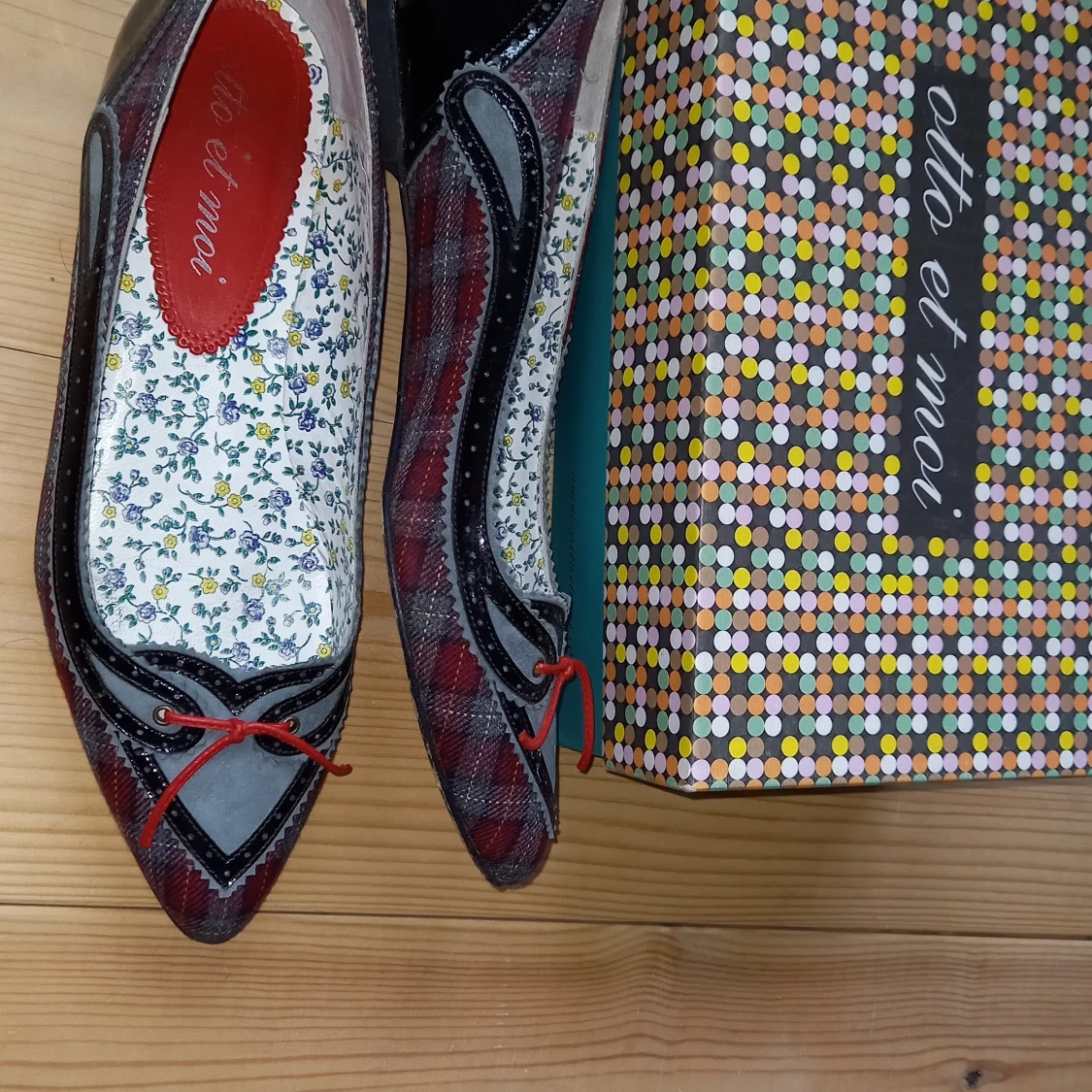 Spetsig Ballerina sko från Otto et Moi - 90