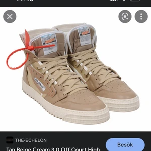 Off white - Jag säljer mina 3.0 Cream tan beige, off court high sneakers från off white.