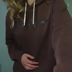 Brun champion hoodie - Overzise brun champion hoodie🤎