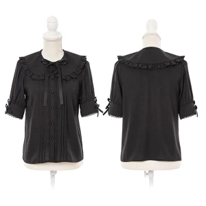 Dear my love blus  - Svart blus från Dear My Love, super söt och enkel at är styla till olika stilar! Är i deras Strl L (byst 96cm) skulle säga att den passar xxs-m