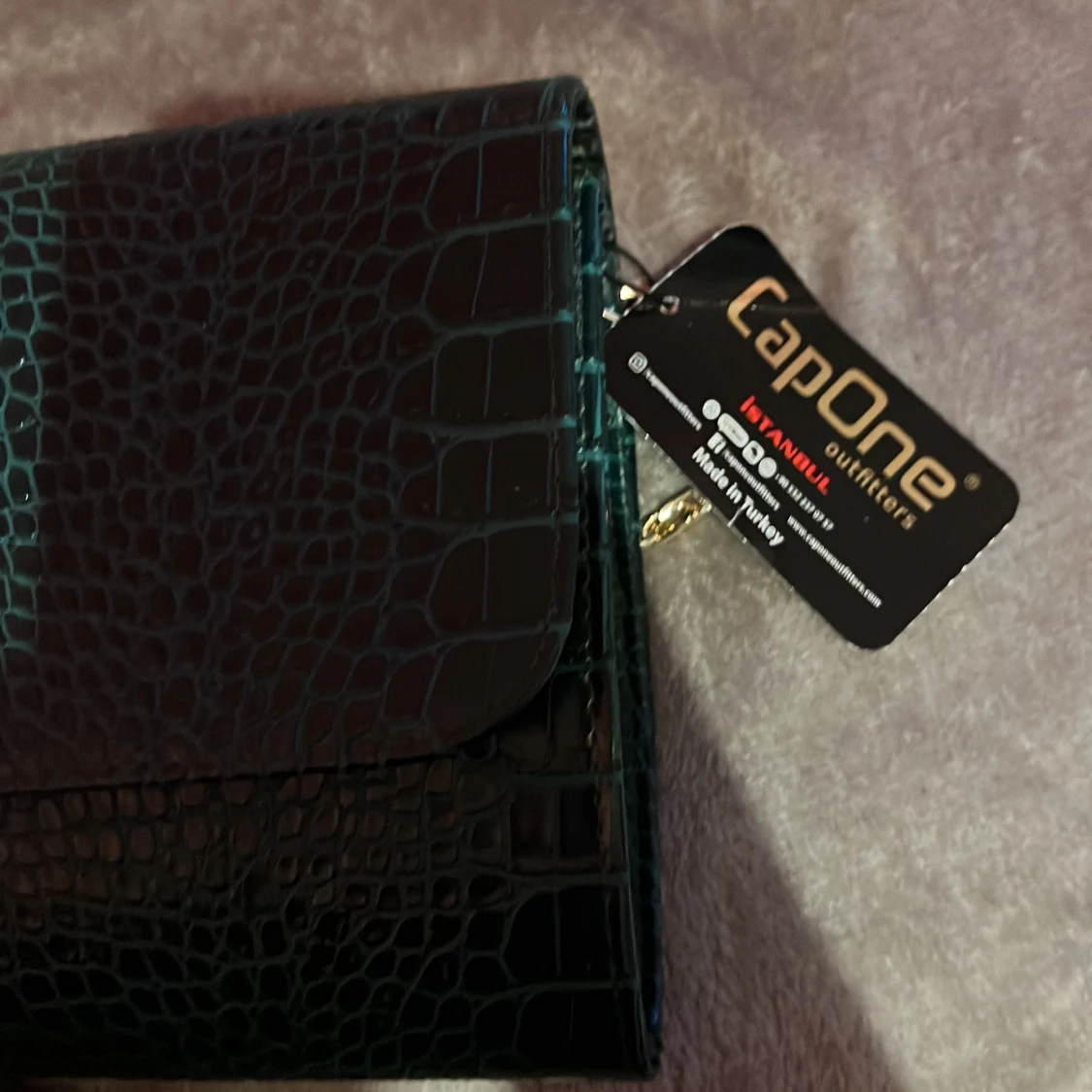 Grön axelremsväska - 91