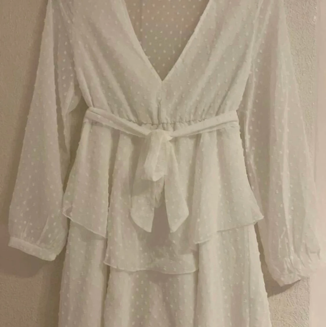 Vit klänning  - 90