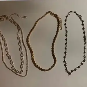 3 par halsband som aldrig kommit till användning. 30 kr styck & köparen står även för frakten!