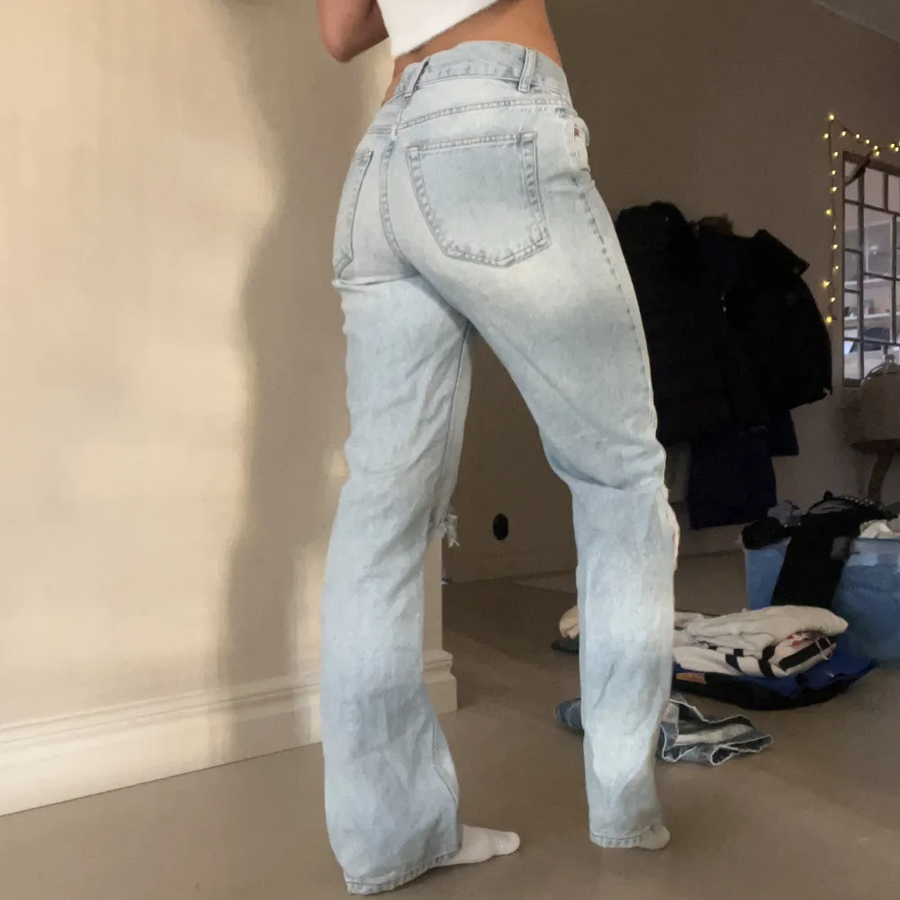 Skitsnygga midrise junkyard jeans! . Jeans & Byxor.