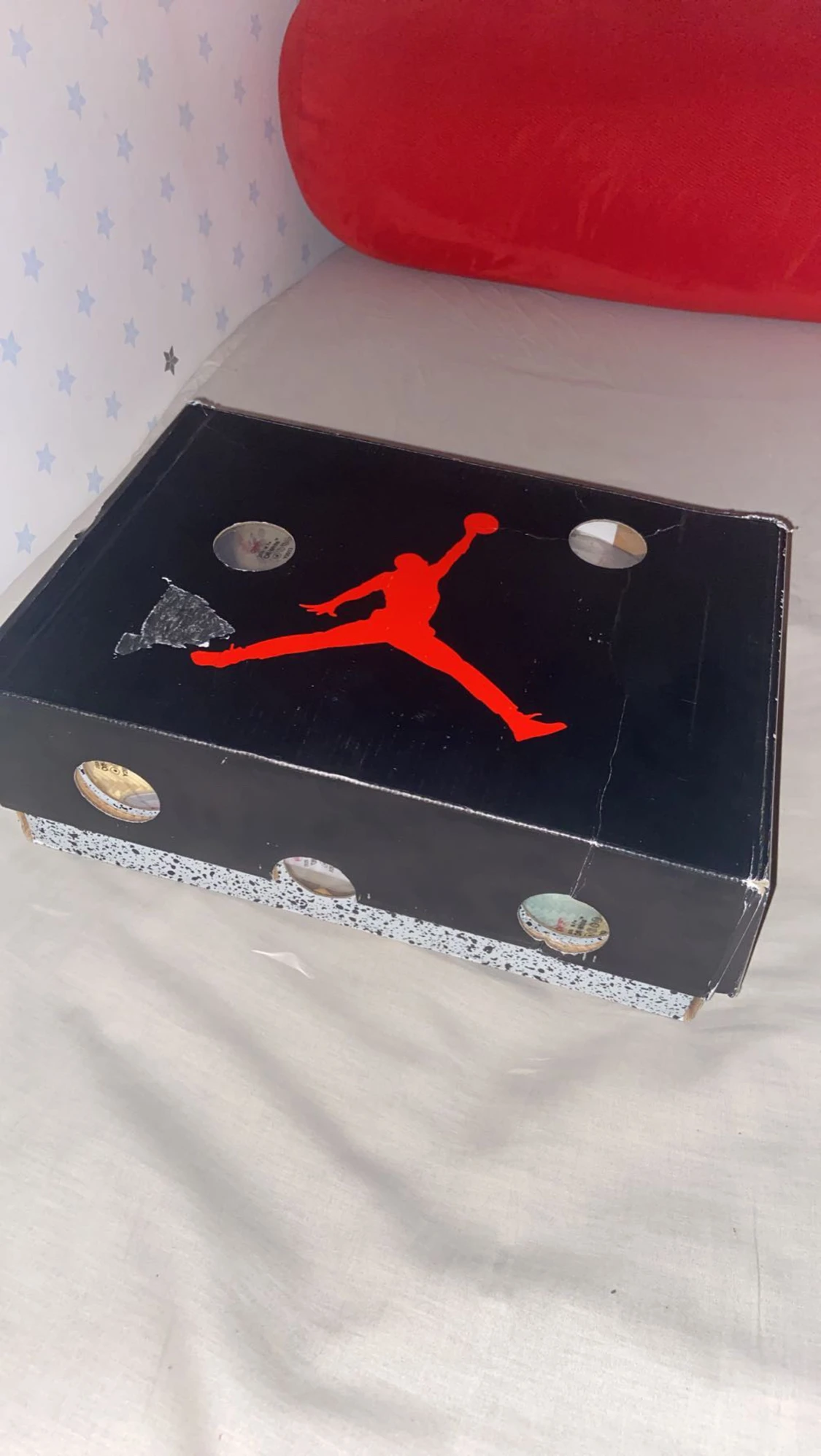 Jordan 4 off white helt nya  - 90