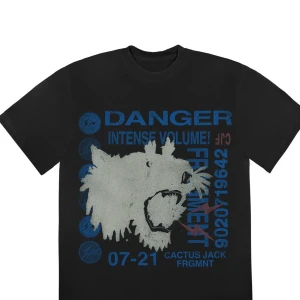 Cactus Jack x Fragment - Cactus Jack x fragment Danger tee. Storlek: M Skick: helt ny