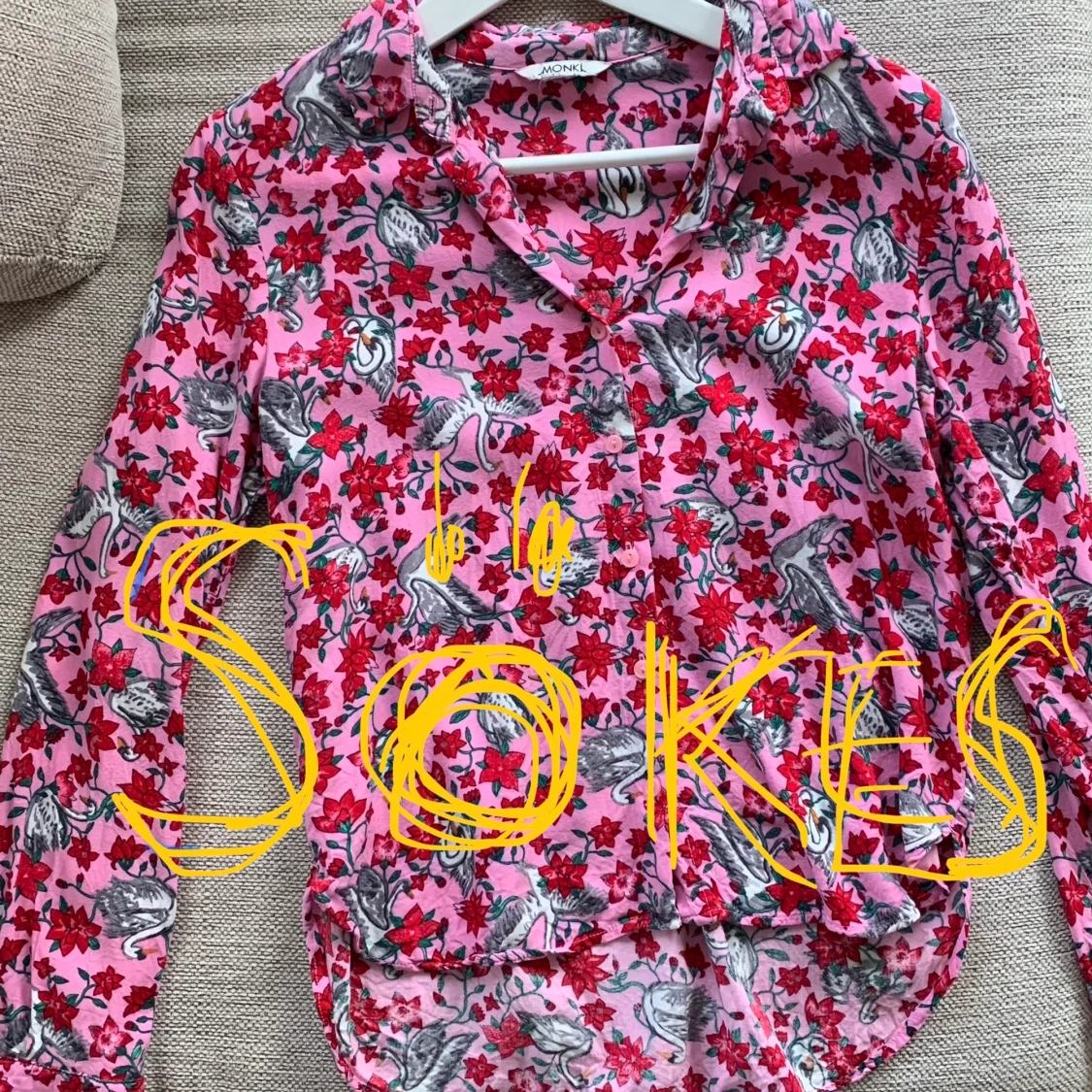 MONKI BLUS SÖKES i S/M/L