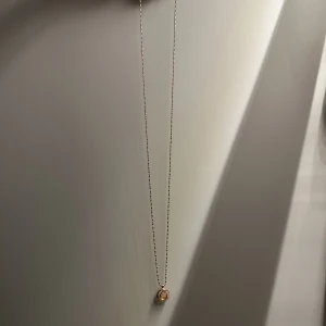 Halsband  - Guldit halsband med lång kedja  