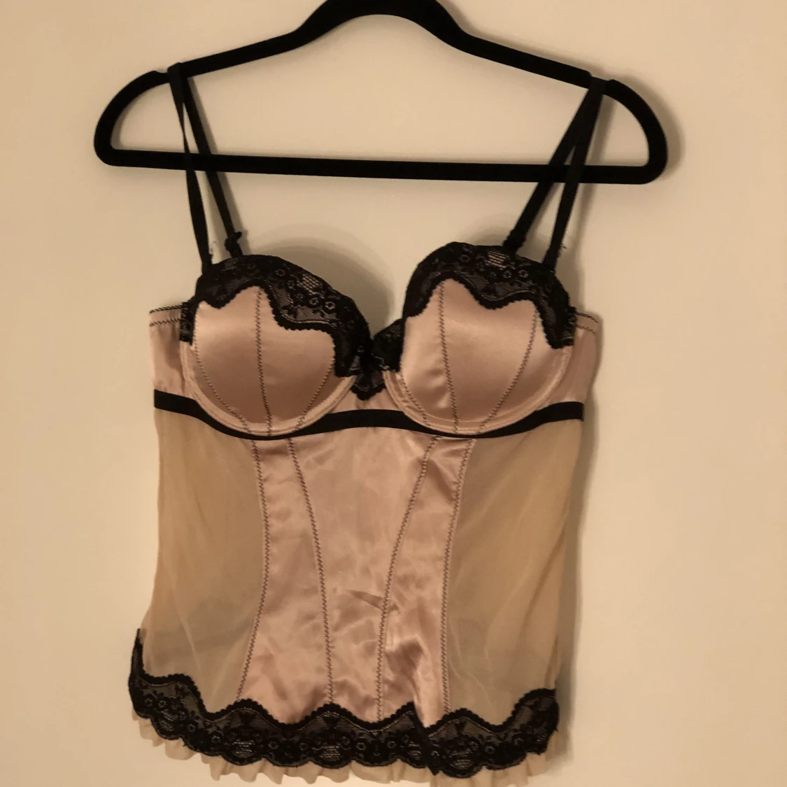 Gammelrosa korset topp