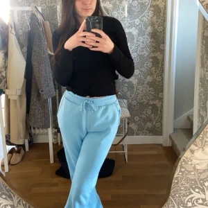 Mjukis byxor  - Ljusbli mjukis byxor använda 1 gång