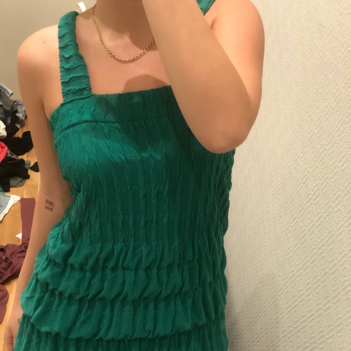 Grön klänning - 90