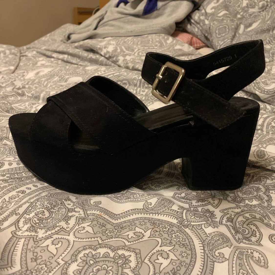 New Look Wide Fit Platform Chunky Sandal - 90