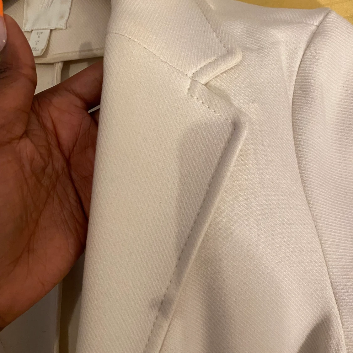 H&M beige kappa storlek S - 90