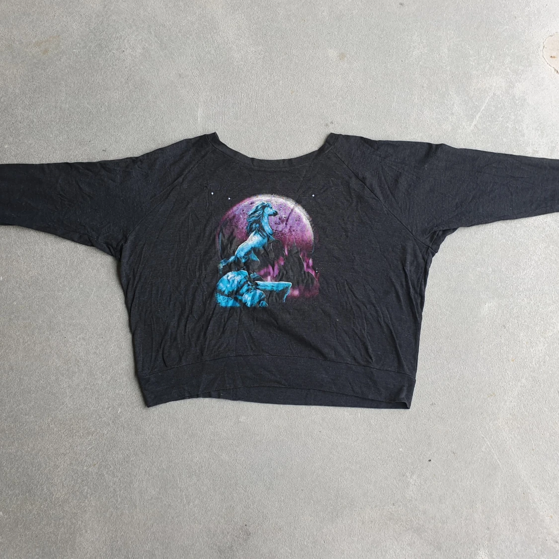 Batwing Sweater with 🦄 Unicorn print  - 90