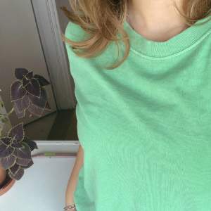 Grön T-shirt från Zara!  Köpte den för 200kr och säljer nu för 45 kr plus frakt 📦🍀