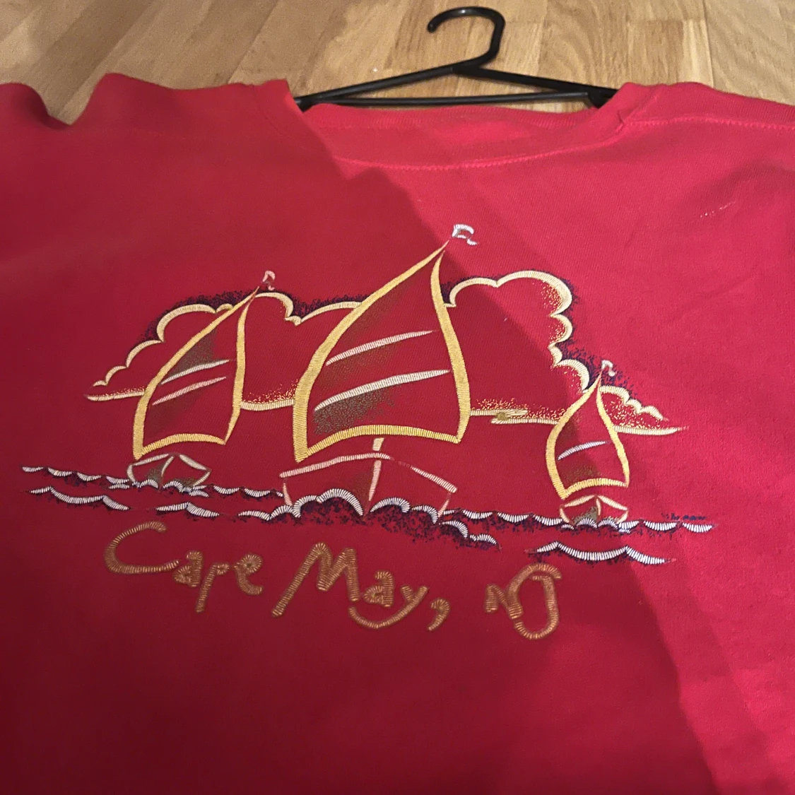 Vintage Tröja Röd storlek M - 90