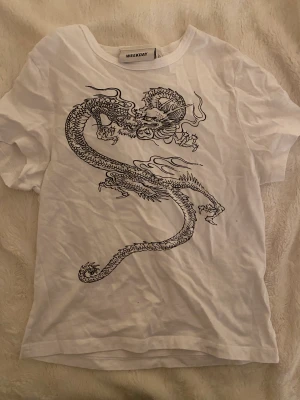 Baby tshirt - Cool baby tee från weekday med ett drak tryck. Nästan aldrig använd.