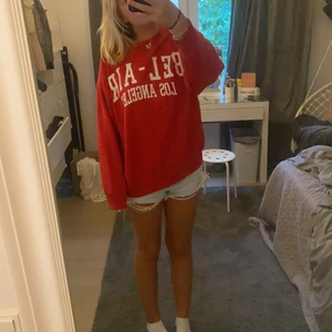 Hoodie  - Säljer denna röda hoodie perfekt nu inför hösten och vintern från zara som ej går att köpa längre. köpt för 300 säljer för 170 kr. Skriv privat vid intresse 