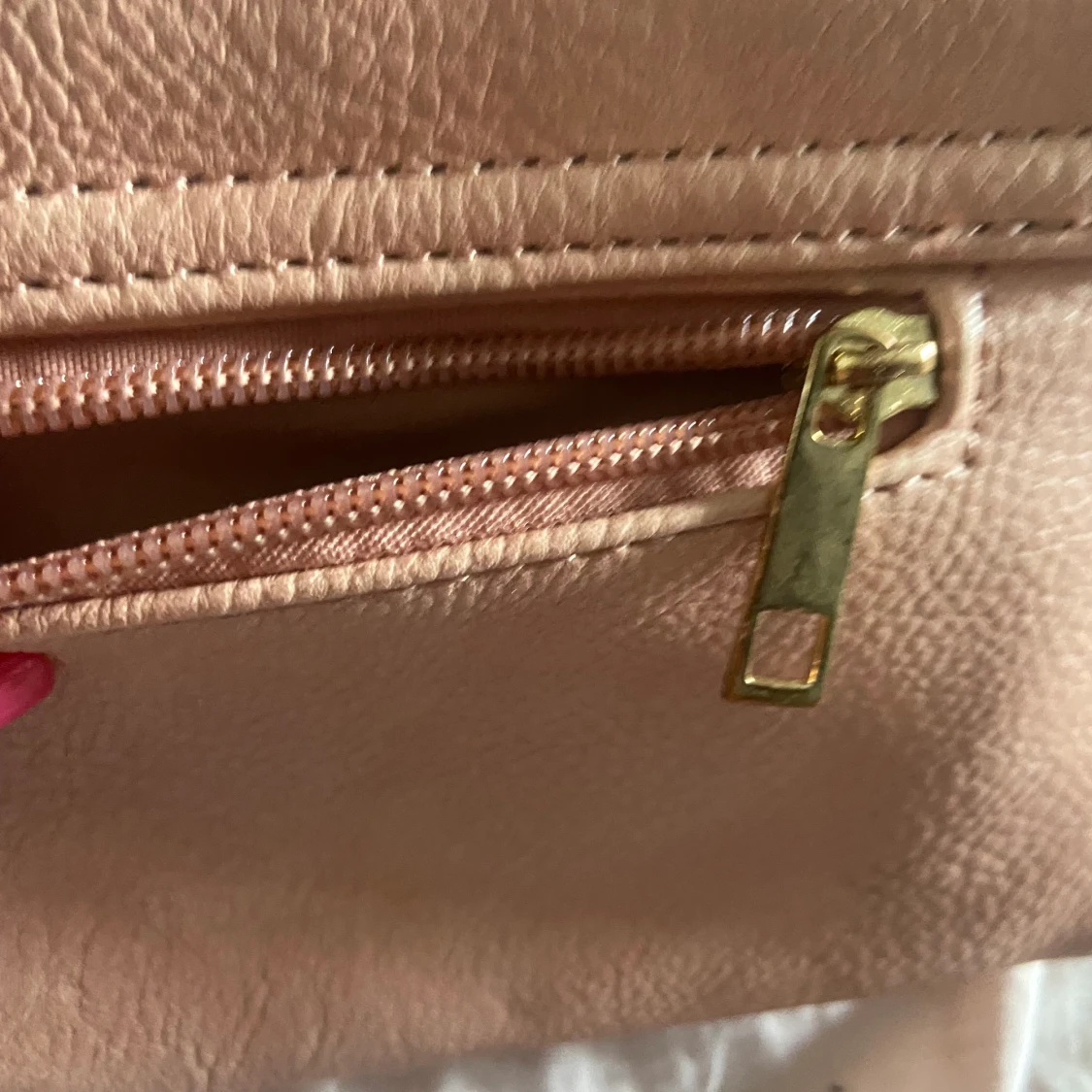 Mk rosa väska/plånbok - 91