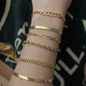 Gold plated bracelet  - 60st Eller 320kr for Allt 
