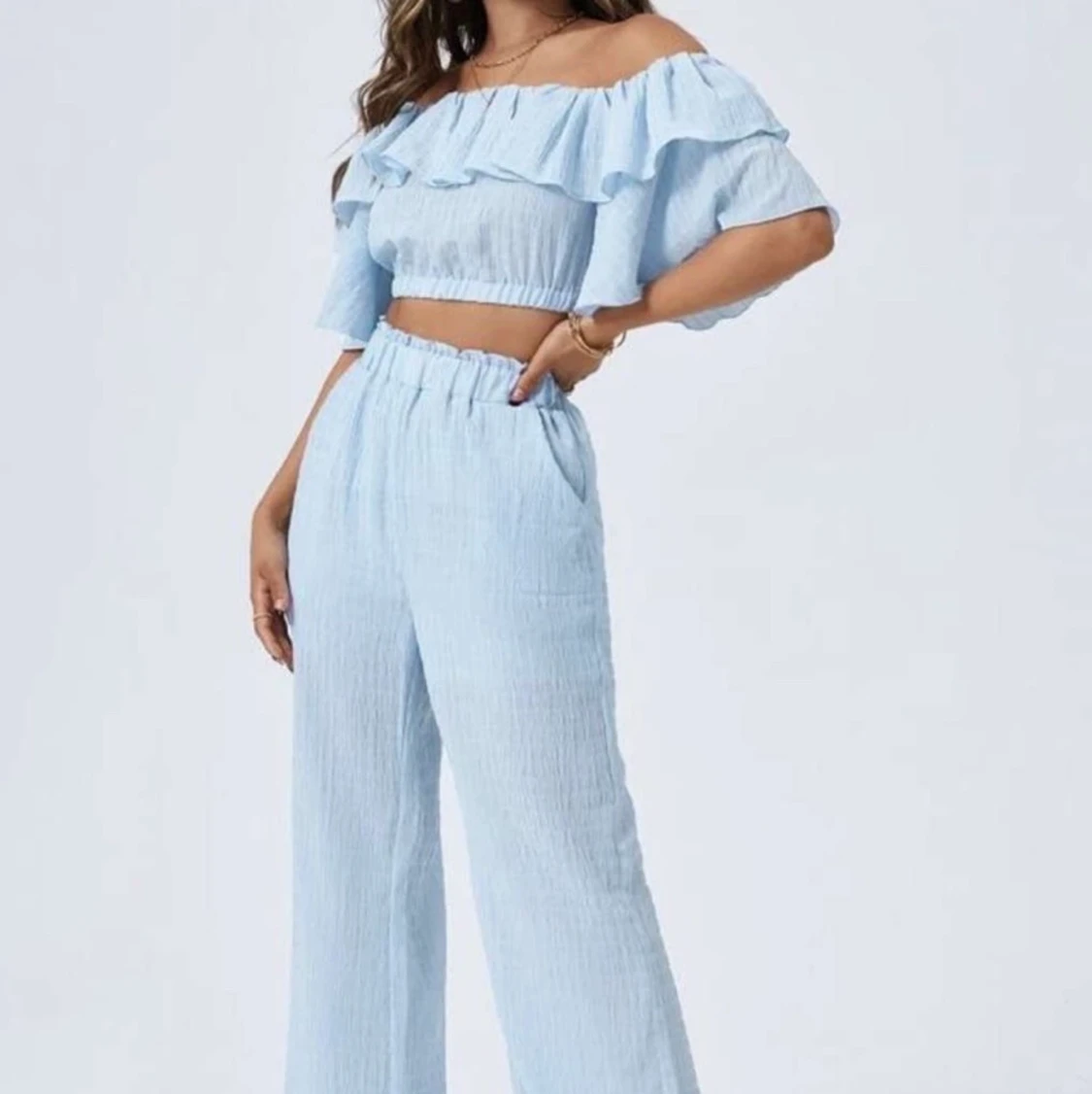 Blått sen från shein 