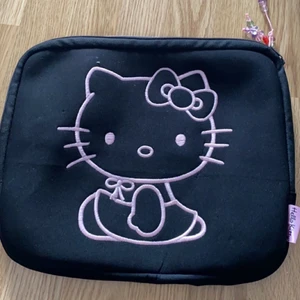 Hello Kitty data väska - En hello Kitty data väska i jättebra skick och jätte söt. Finns ett fack i väskan 