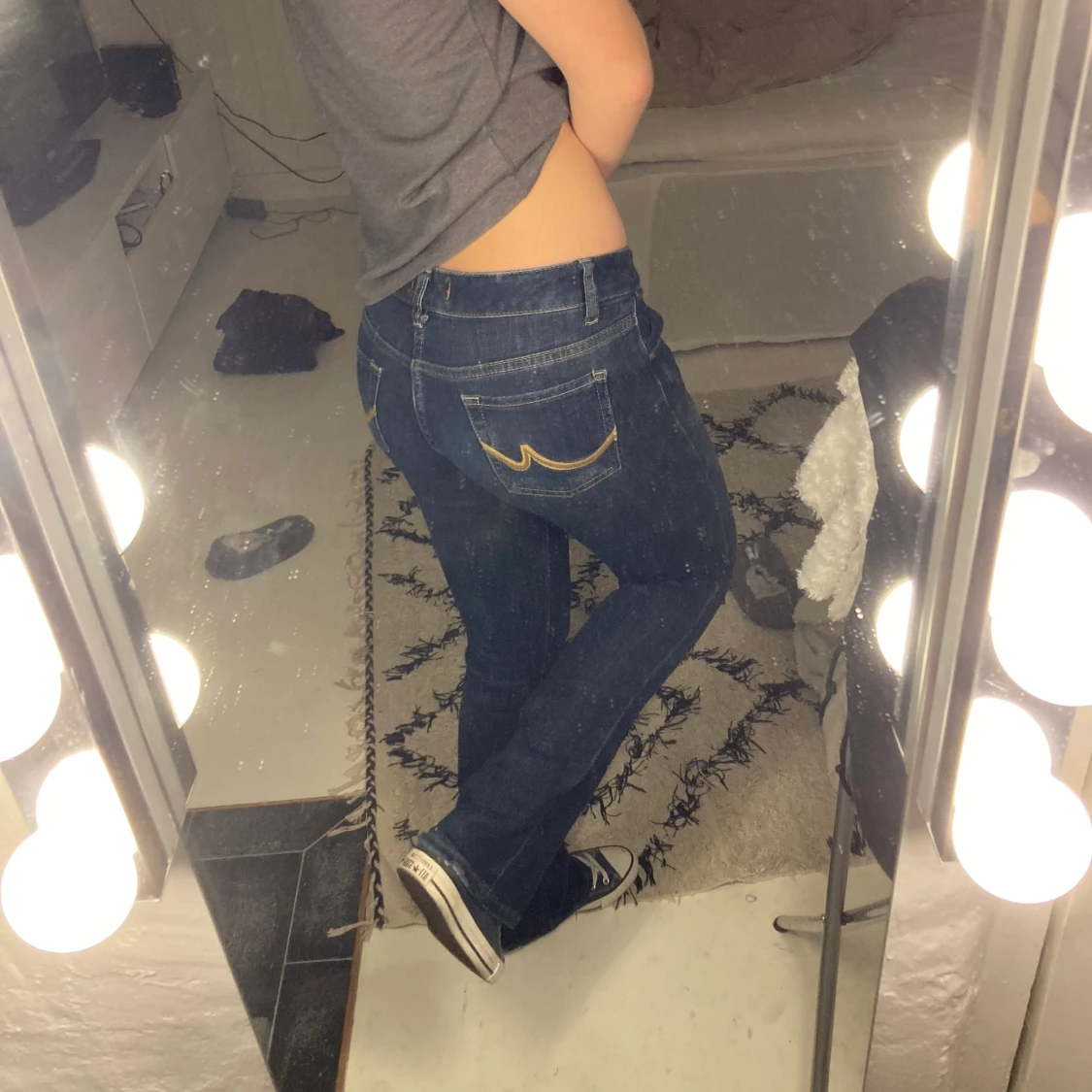 Lågmidjade jeans 