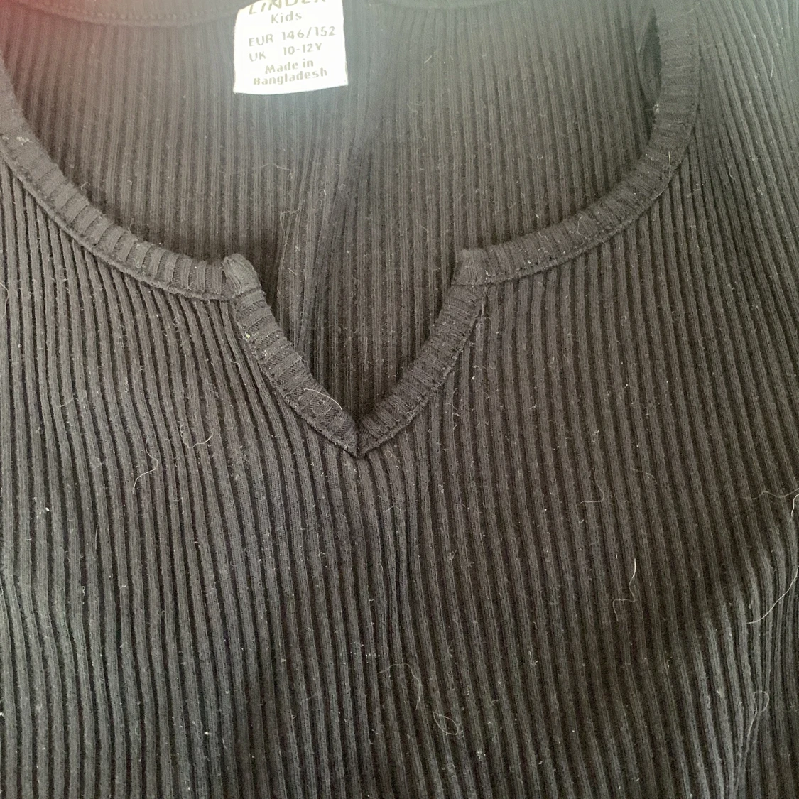 Lindex svart långärmad tröja barn - 91