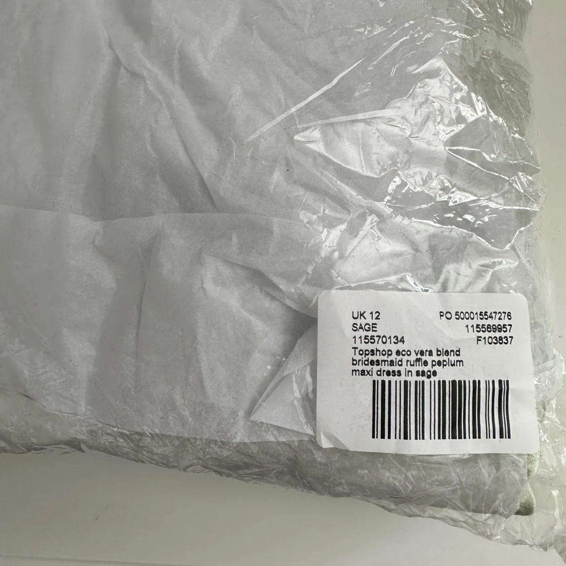 Grön maxiklänning - 91