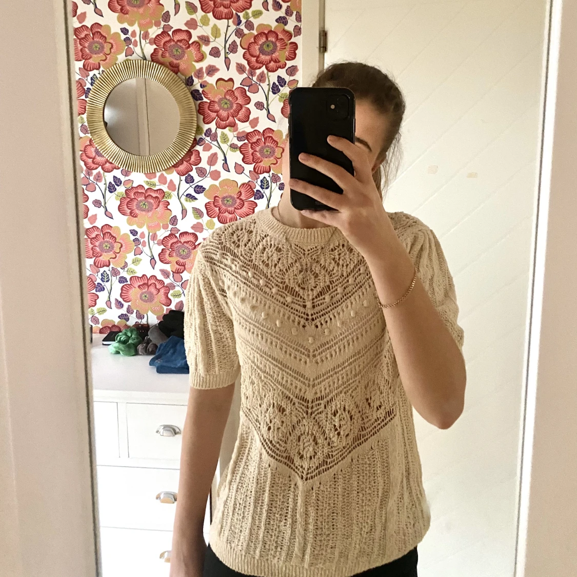 Virkad topp från Zara - 90