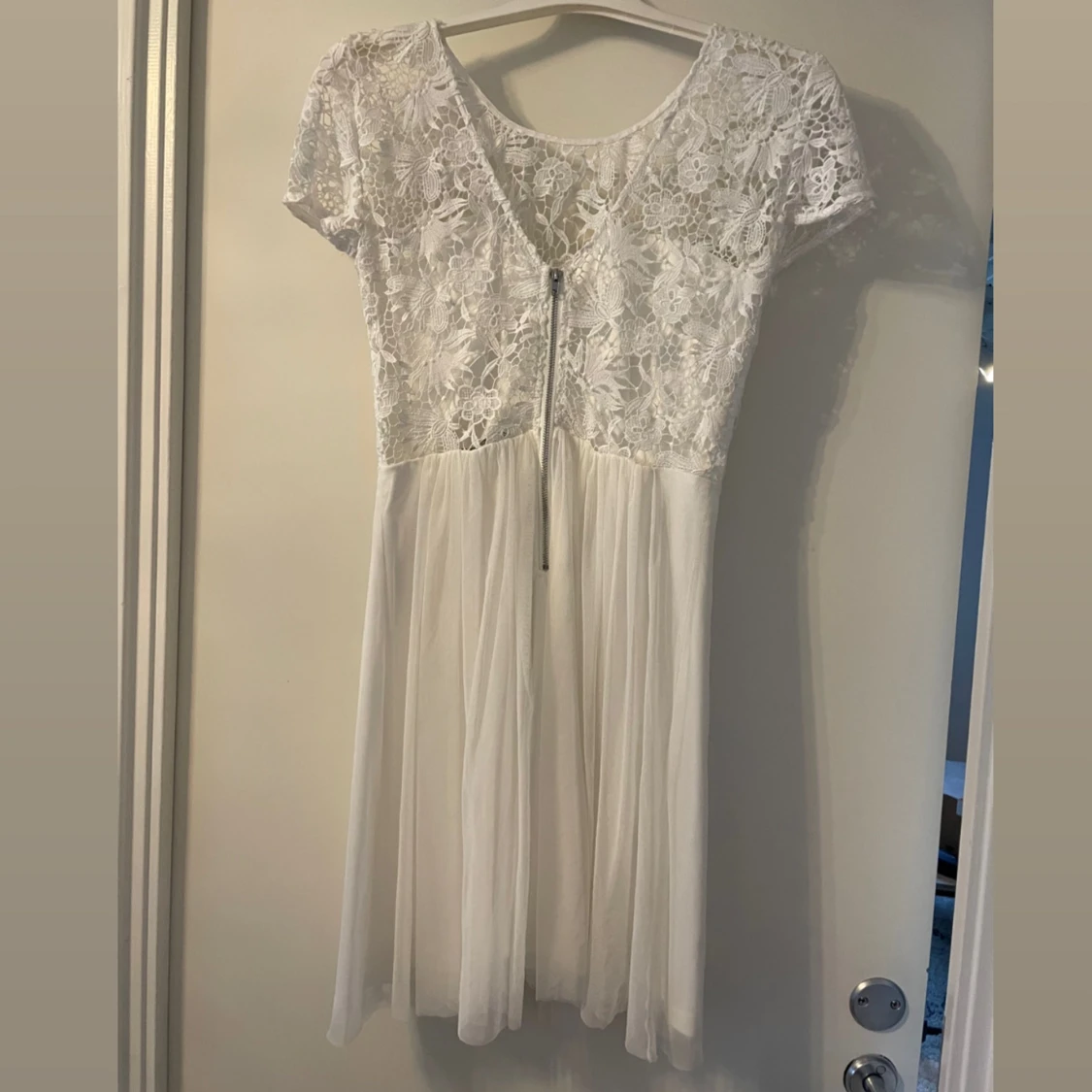 Vit klänning  - 90