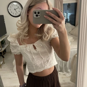 Vit sommartopp - Storlek small