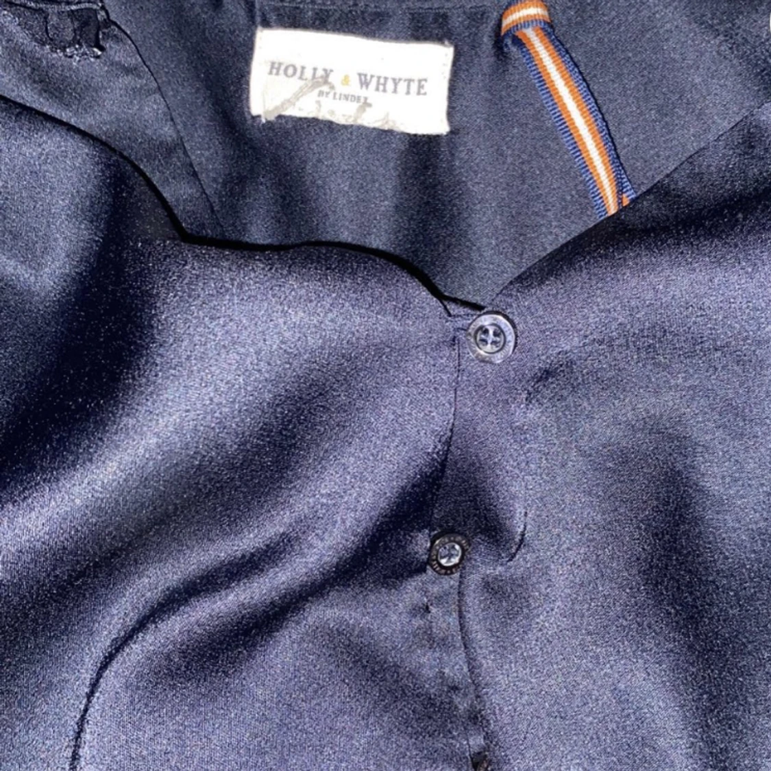 Marin blå blus - 91