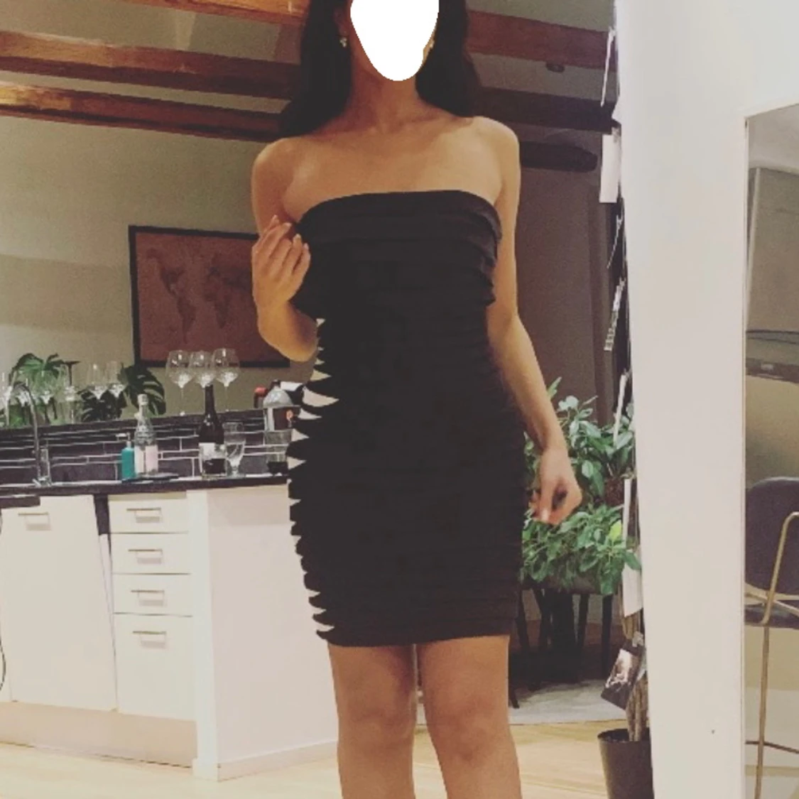 Lilla svarta. Don Doca klänning 