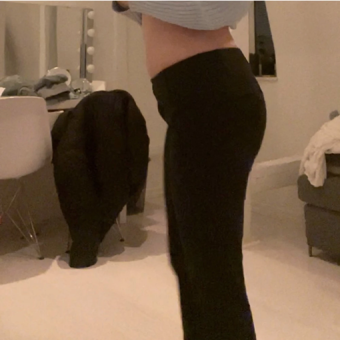 Lågmidjade kostymbyxor - 90