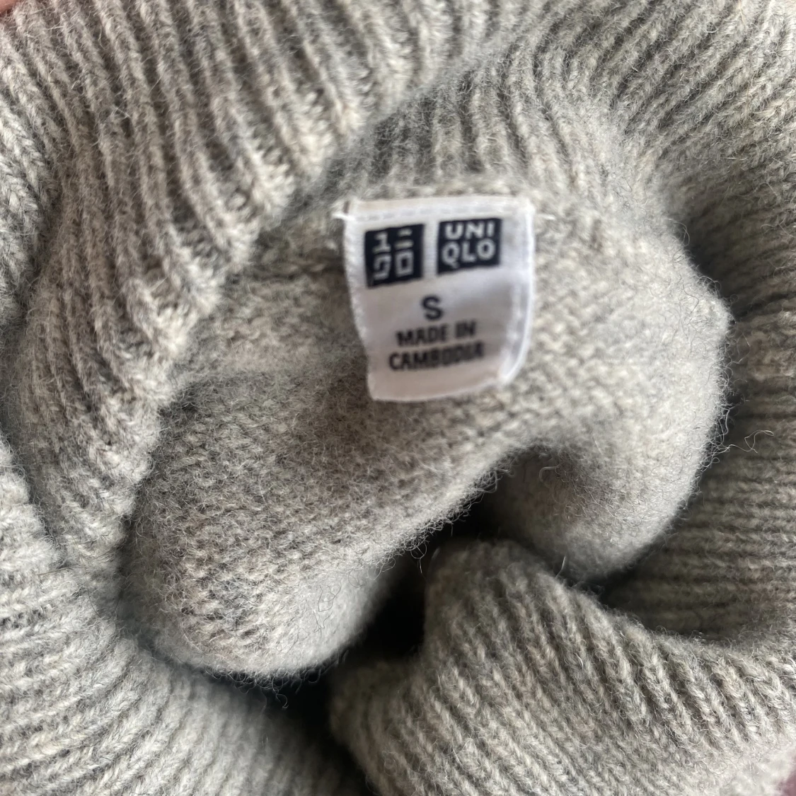 Stickad polotröja  - 90