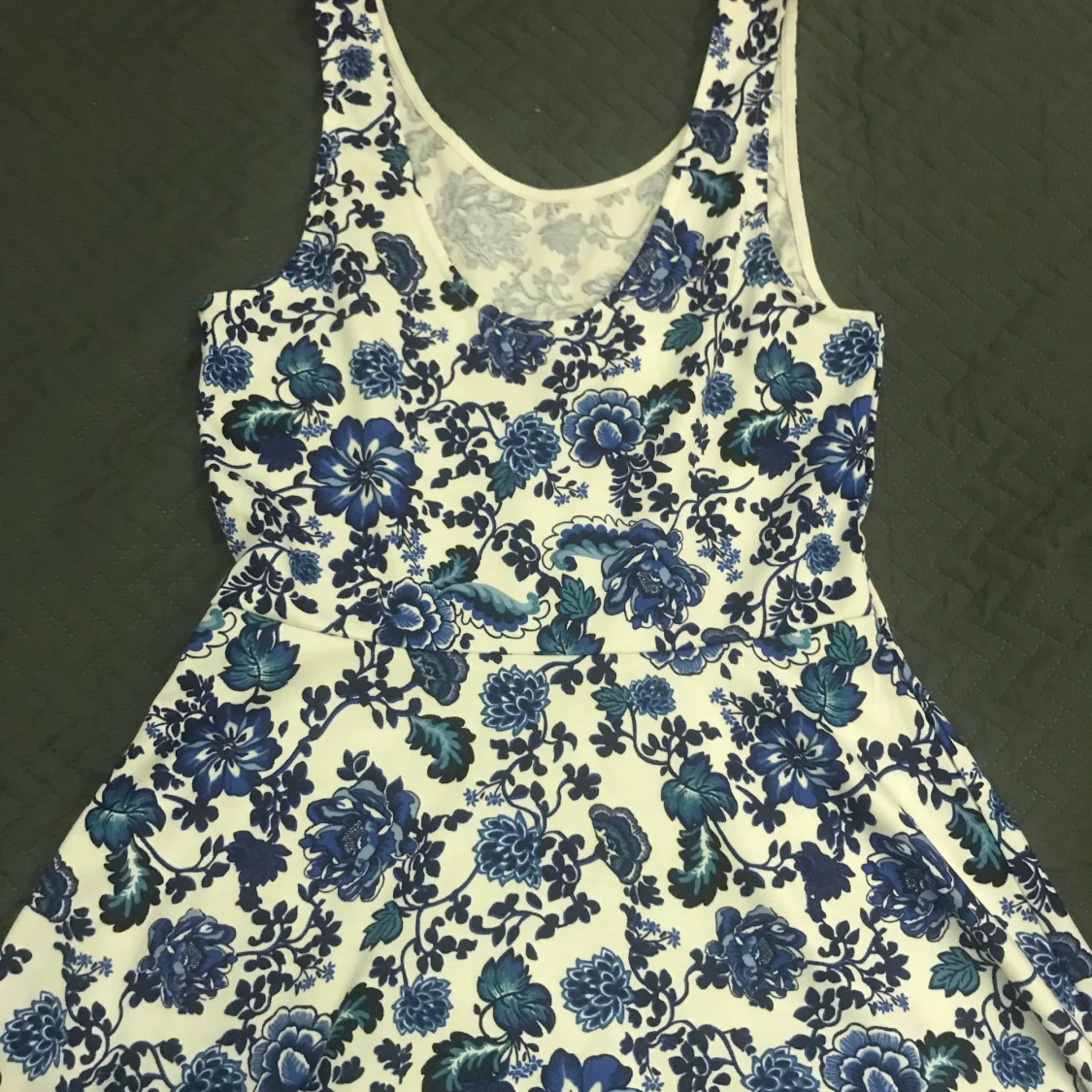 Blå klänning  - 90