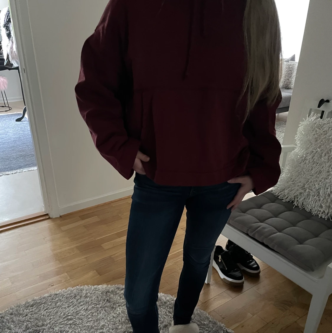 Acne Studios cropped Hoodie  - 90