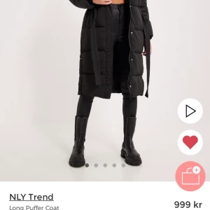 Nelly long puffer coat st 34 - Long puffer coat , ENDAST testad helt nytt skick!!!!