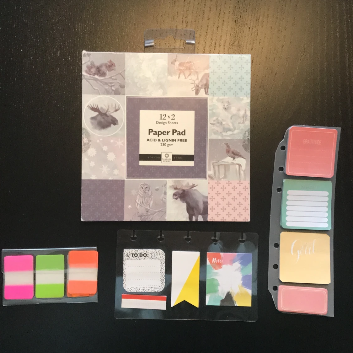 Notestickers och Paperpad