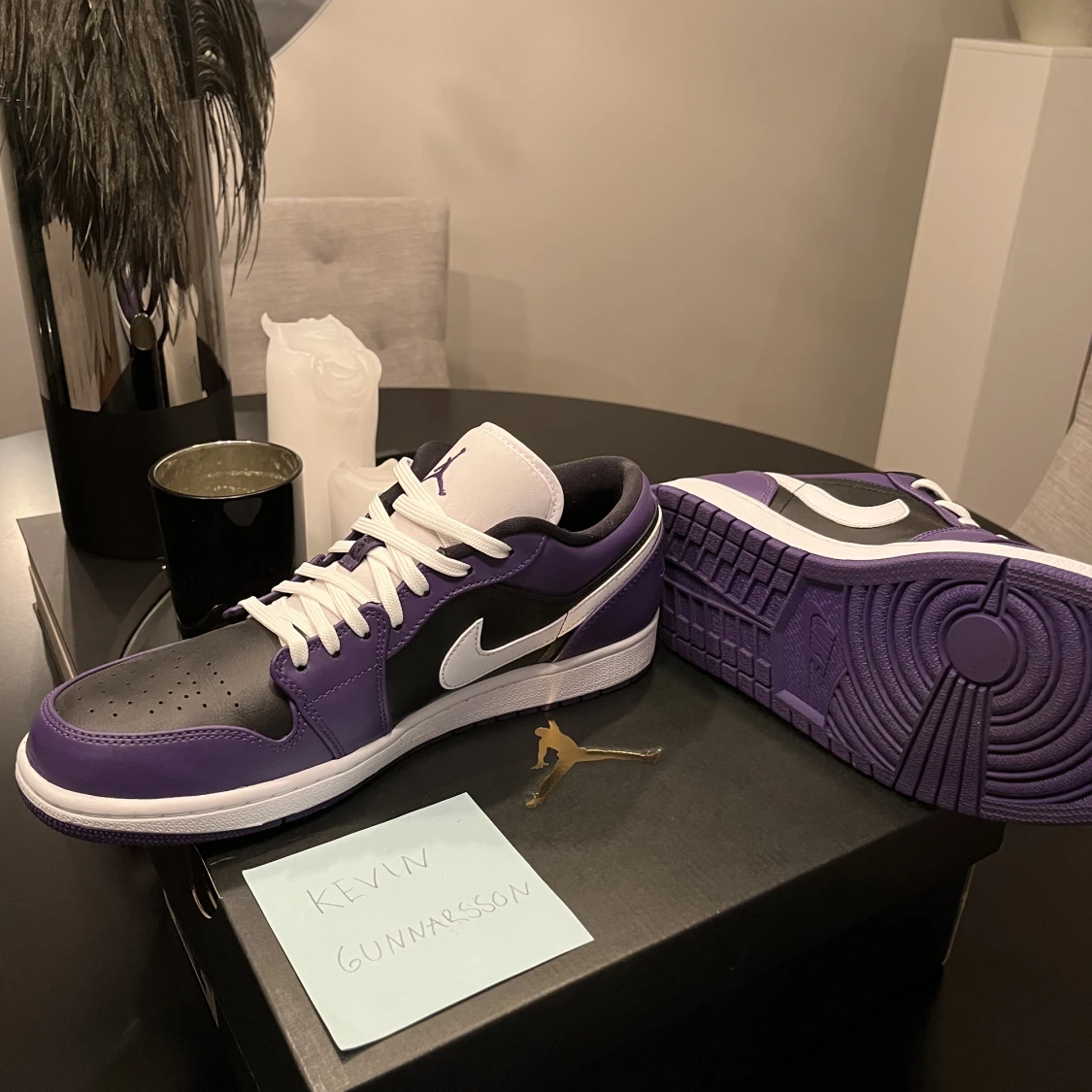 Jordan 1 low ”Court Purple” - 91