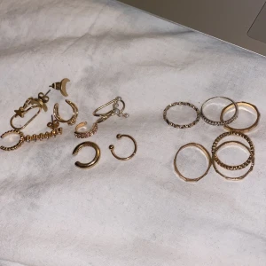 Ringar och örhängen - Aldrig använda 