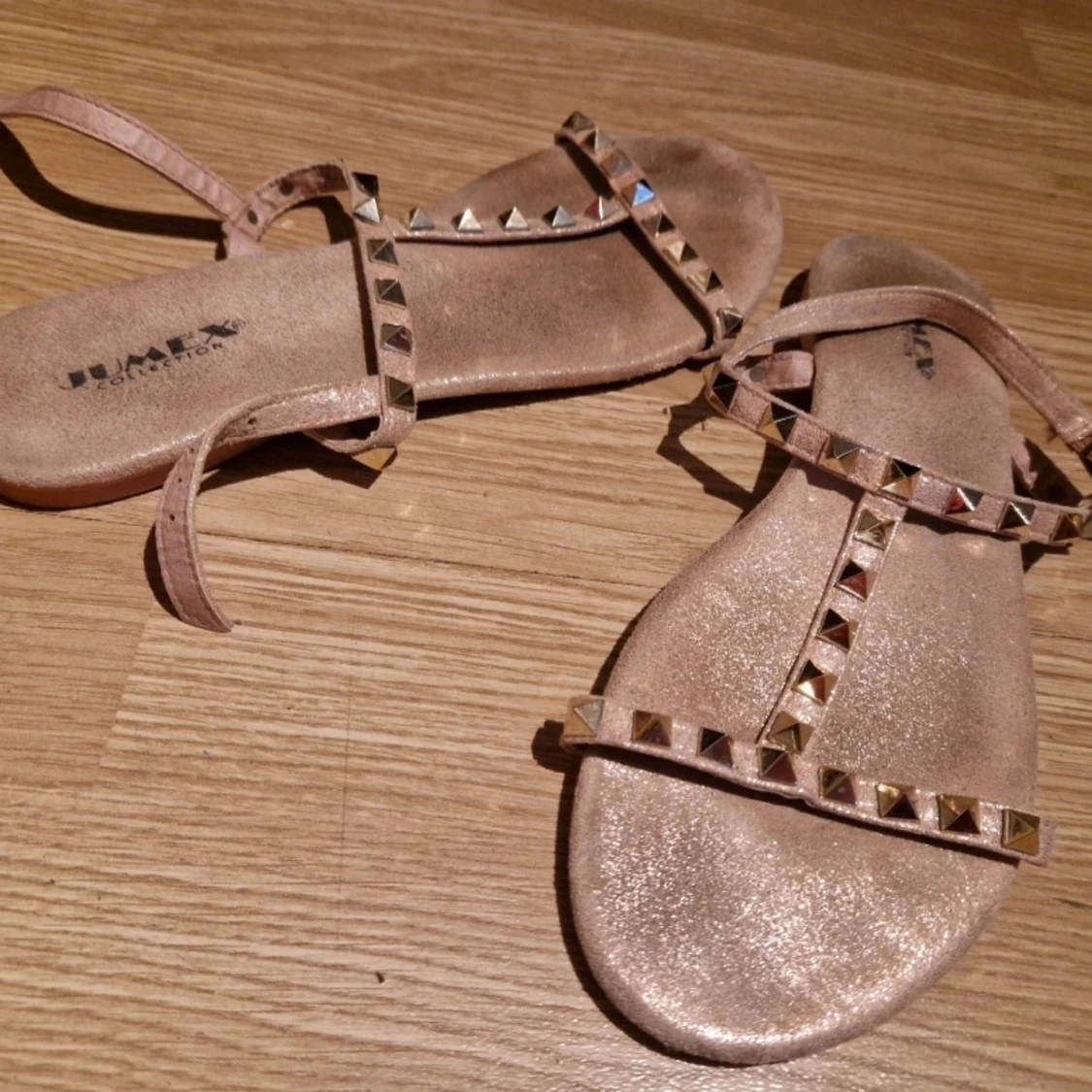 Strl 38 rosa och glitter 