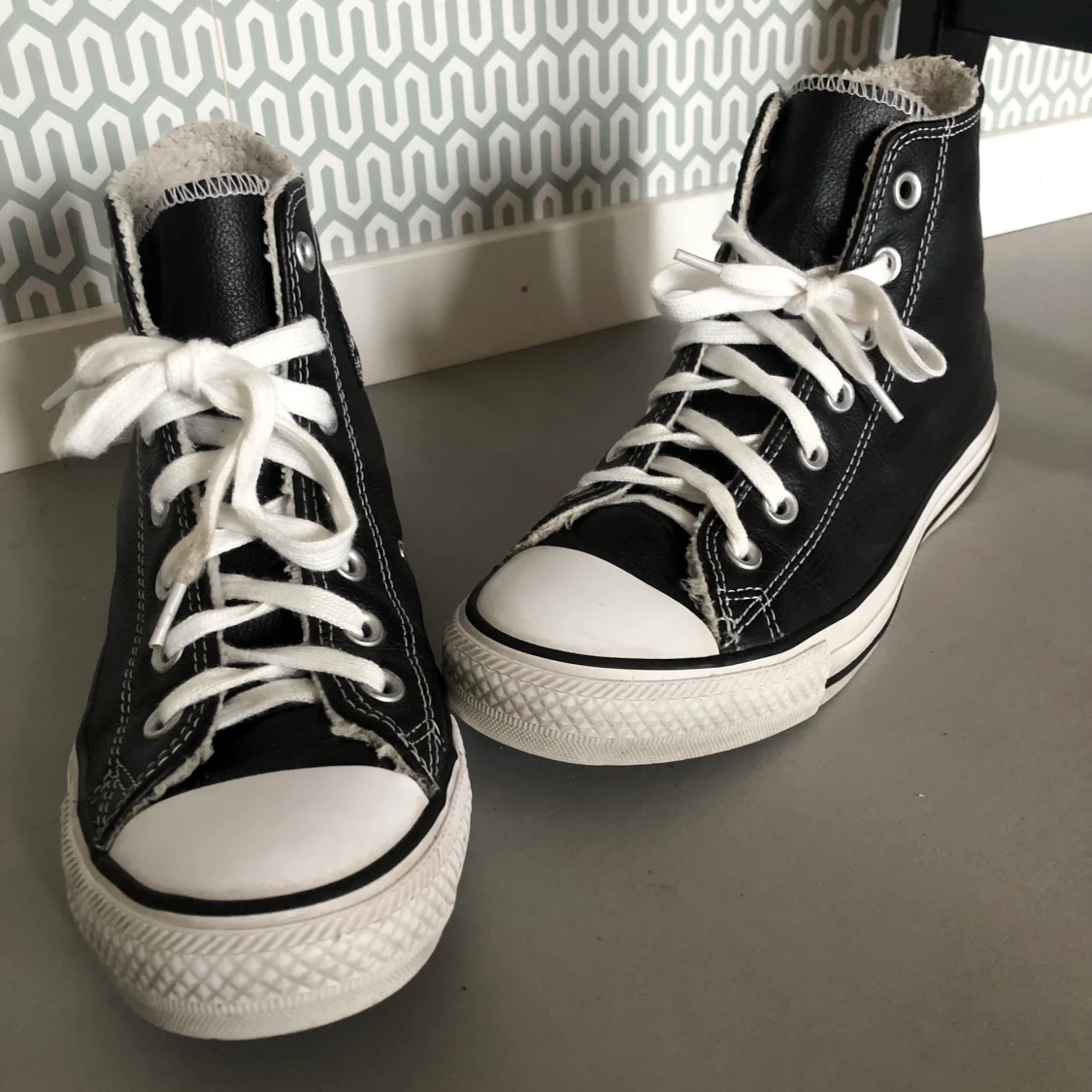 Svarta Converse 38 - 90