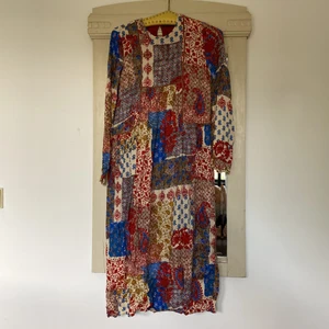 Mönstrad Långklänning  - Från zara super mjukt material och fint motiv på