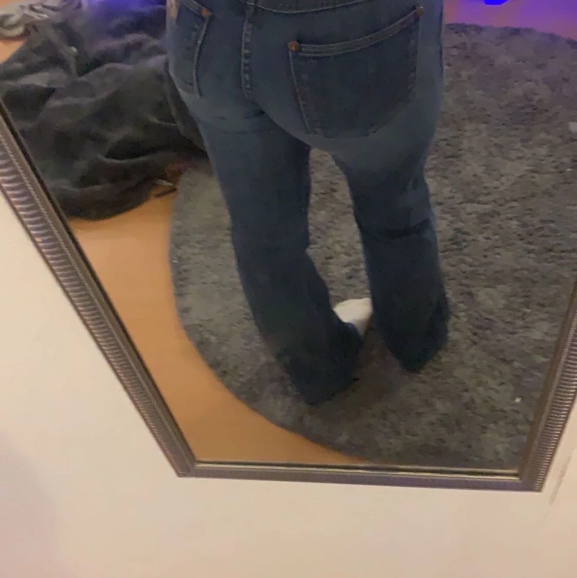 Lågmidjade jeans